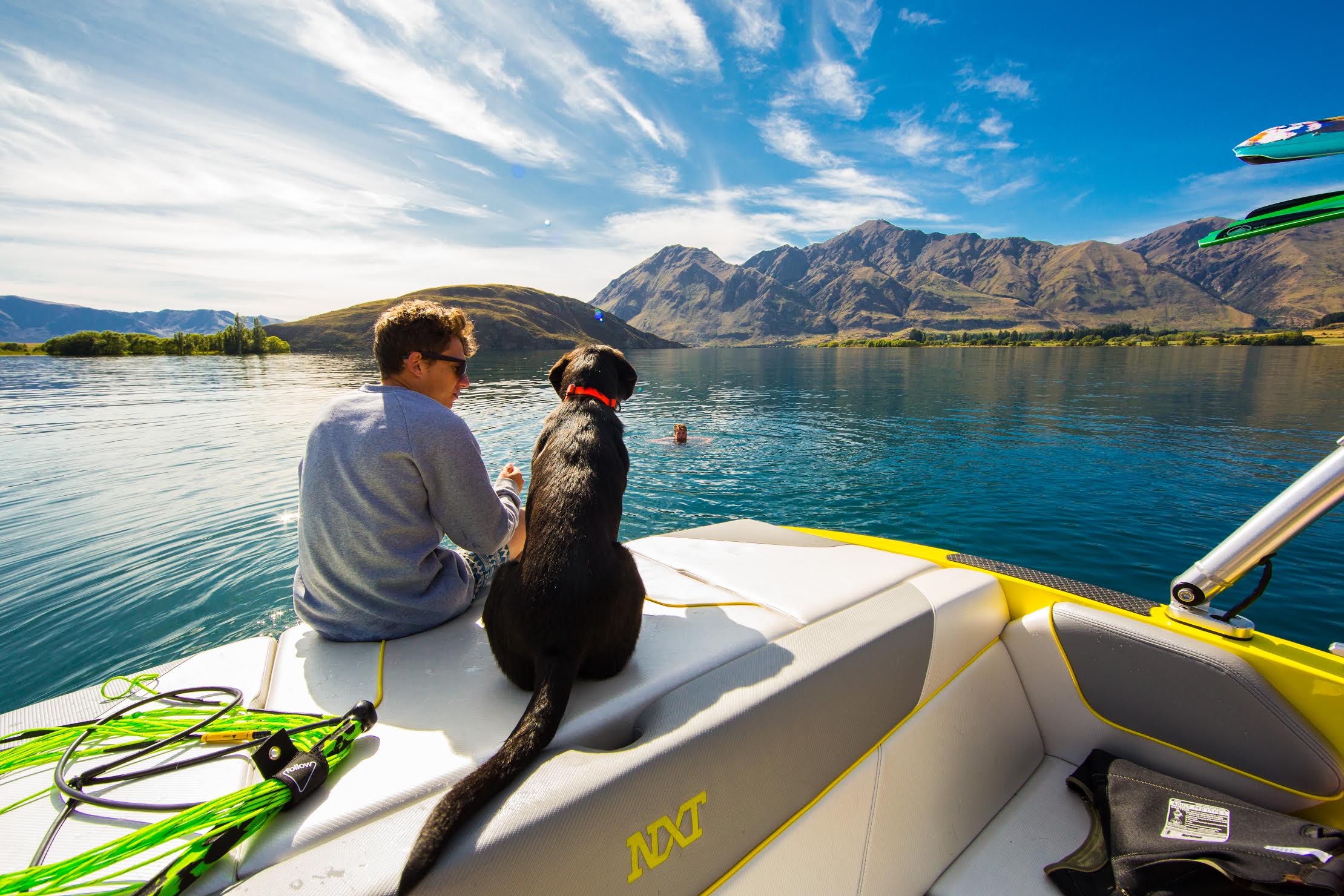 Time out on the lake