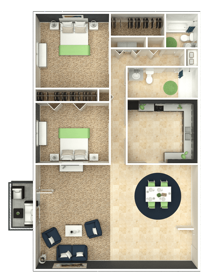 Flats at Hurstbourne