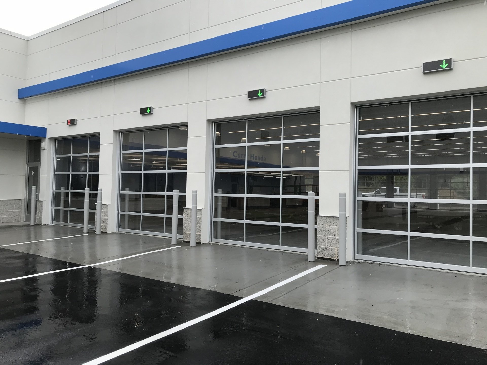 Aluminum and steel Overhead doors in Conyers Ga Bestline Doors