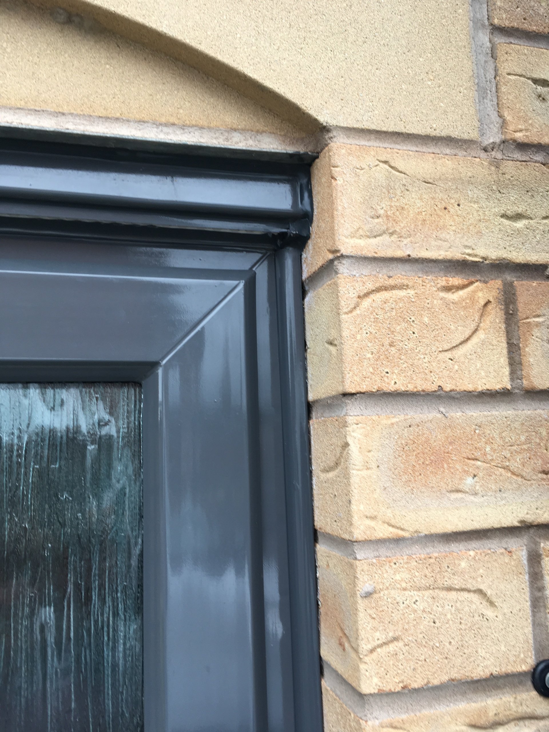 cheap grey window frames vinyl wrapping