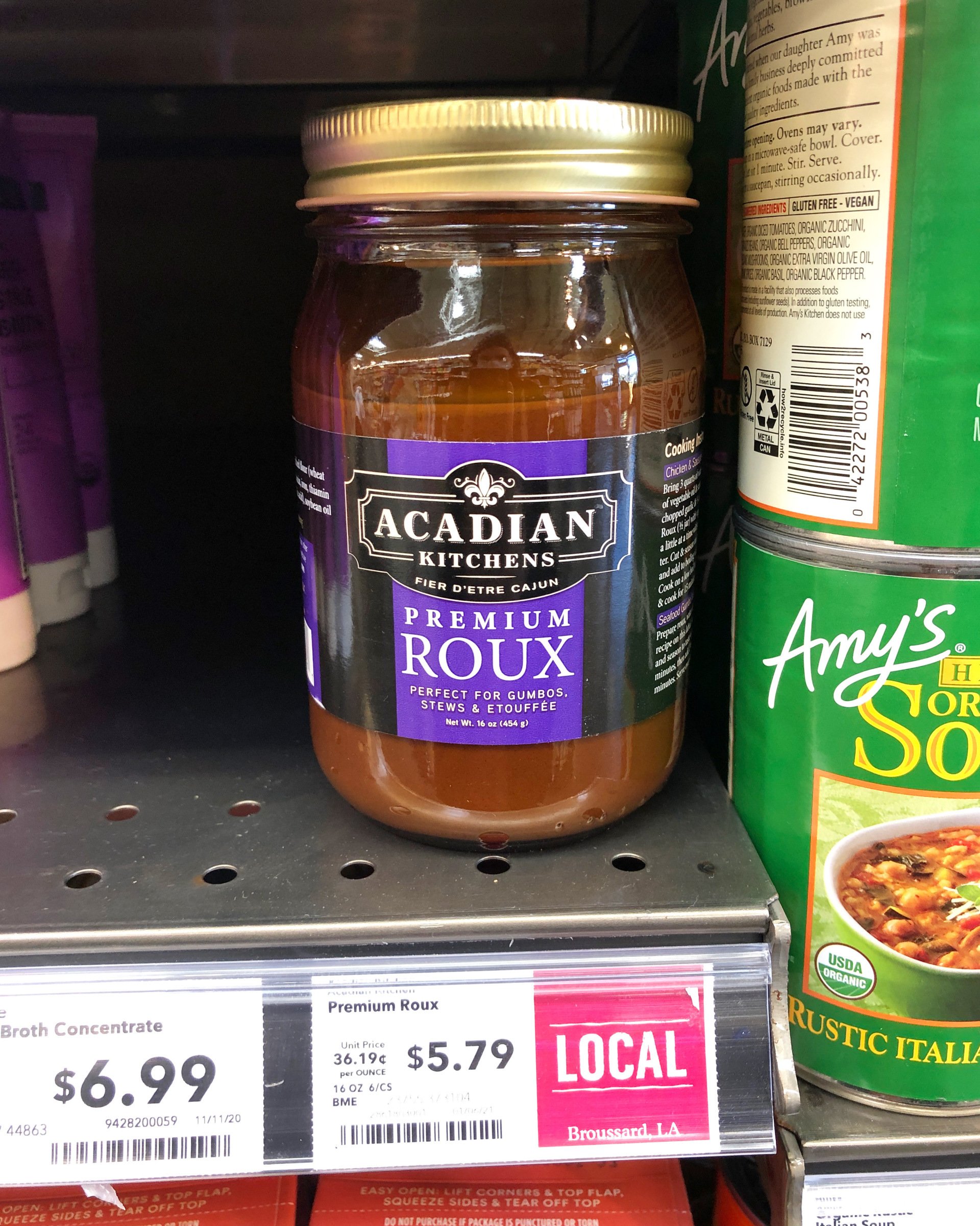 Acadian Kitchens® Premium Roux Launching in Whole Foods
