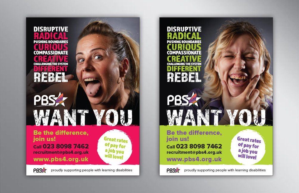 recruitment flyer design facebook adverts infographic southampton recruitment flyers