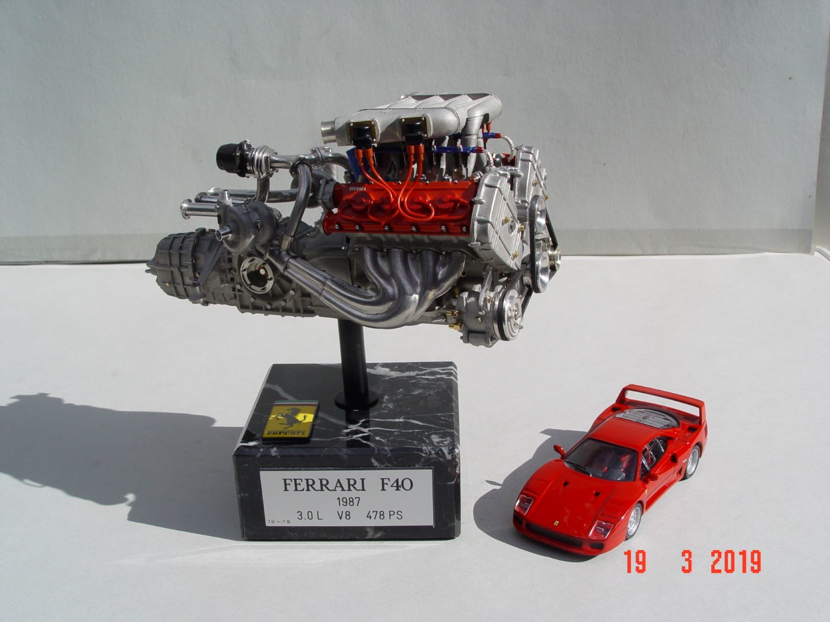 Ferrari F120a 2.9L V8 in F40