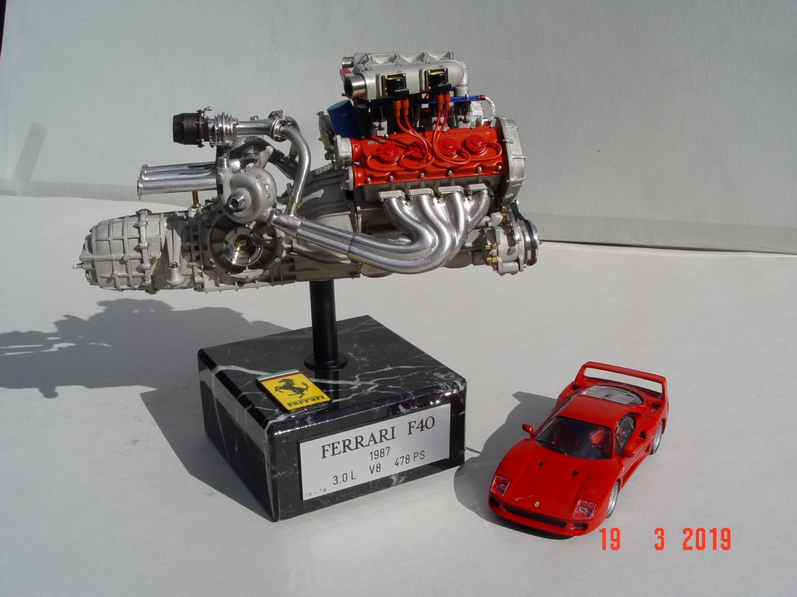 Ferrari F120a 2.9L V8 in F40