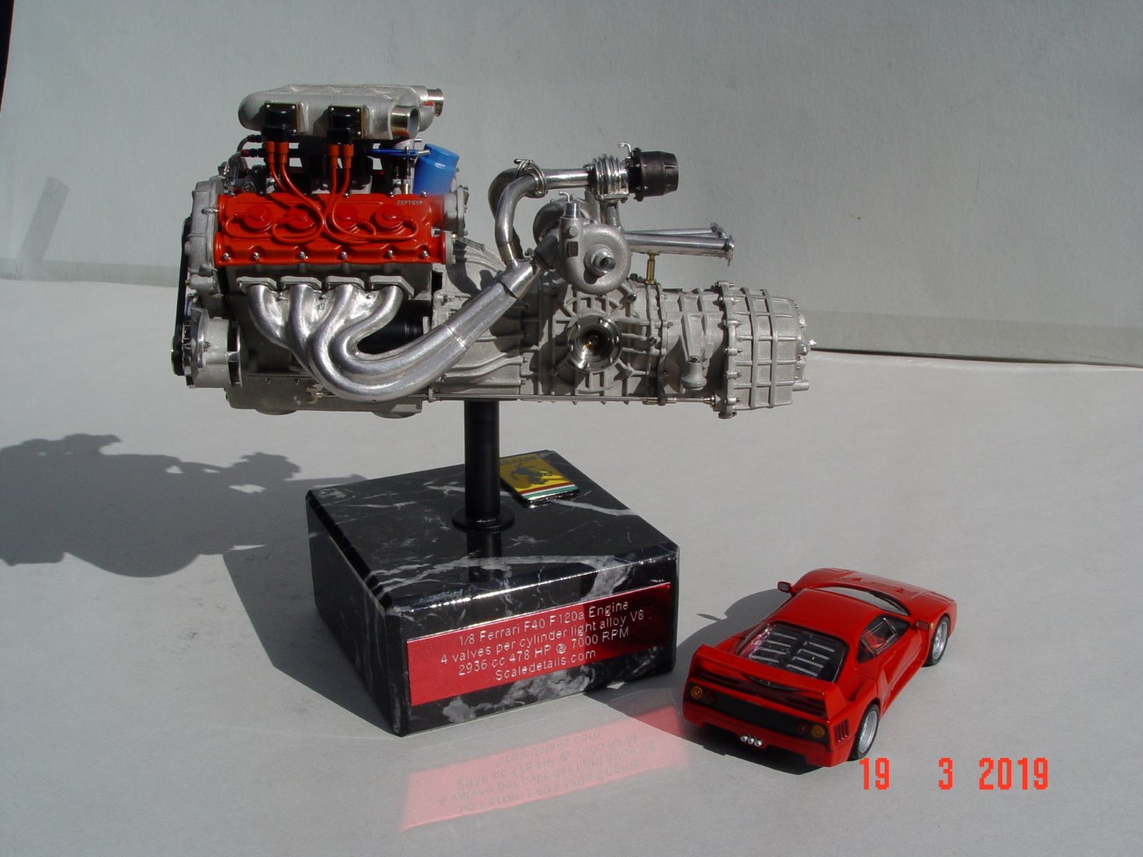 Ferrari F120a 2.9L V8 in F40