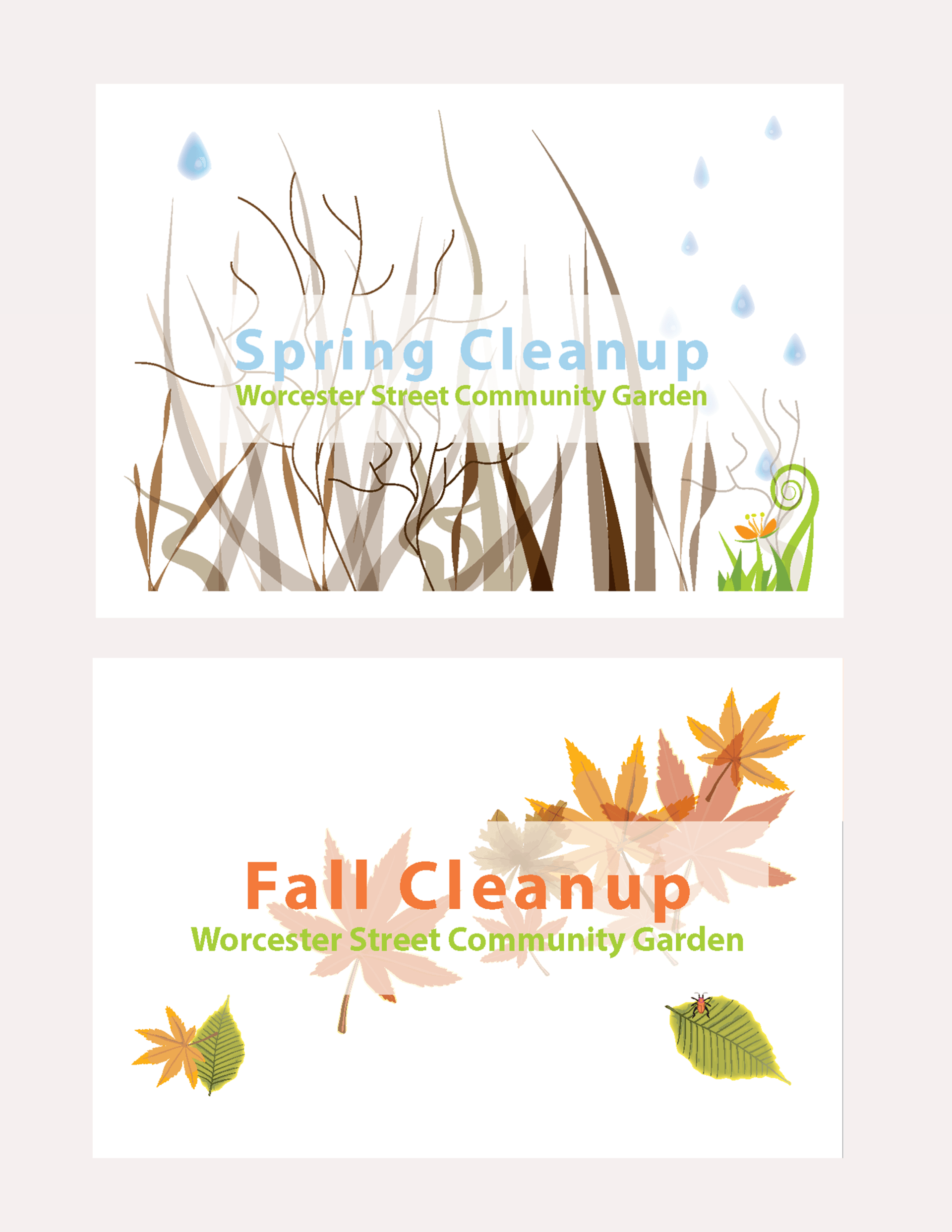 Postcard mailer sample