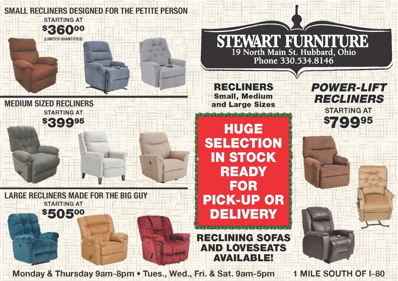 Furniture Store Hubbard, OH Stewart Furniture