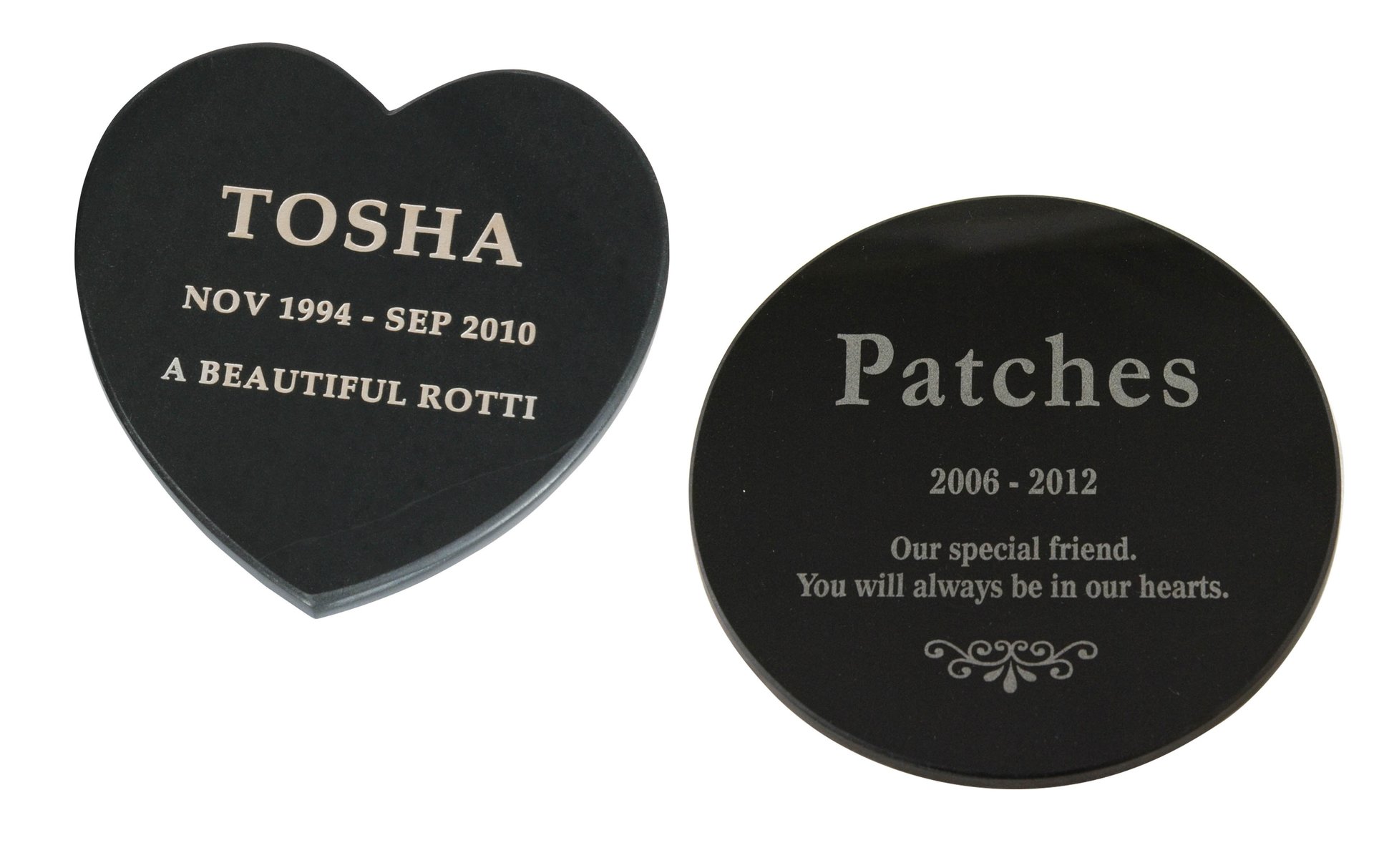 Finowen Pet Cremations Memorial Plaques Perth, WA
