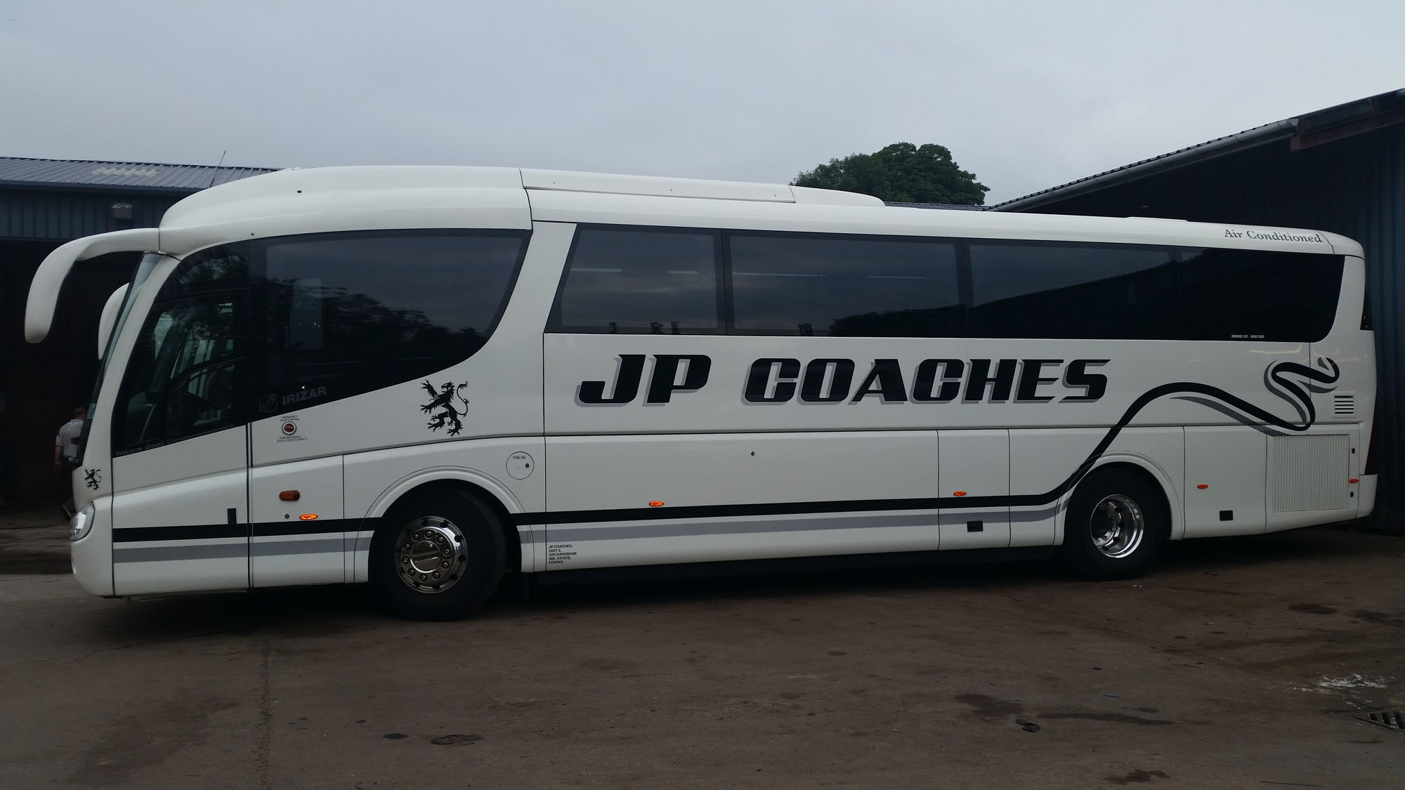 JP Coaches Coach Hire North East Scotland