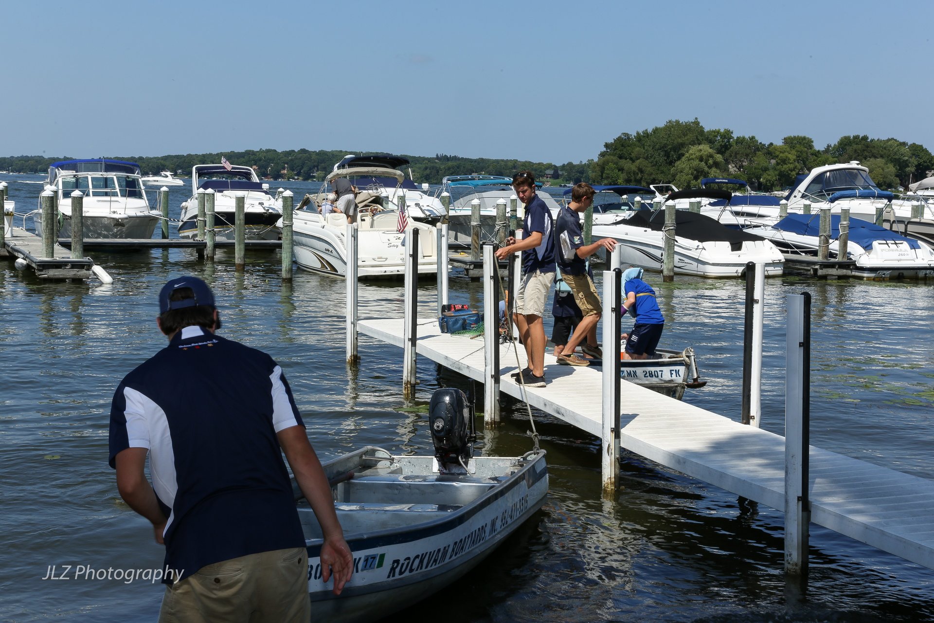 Lake Boat, Slip, Dry Stack with Rockvam Boat Yards, Inc.