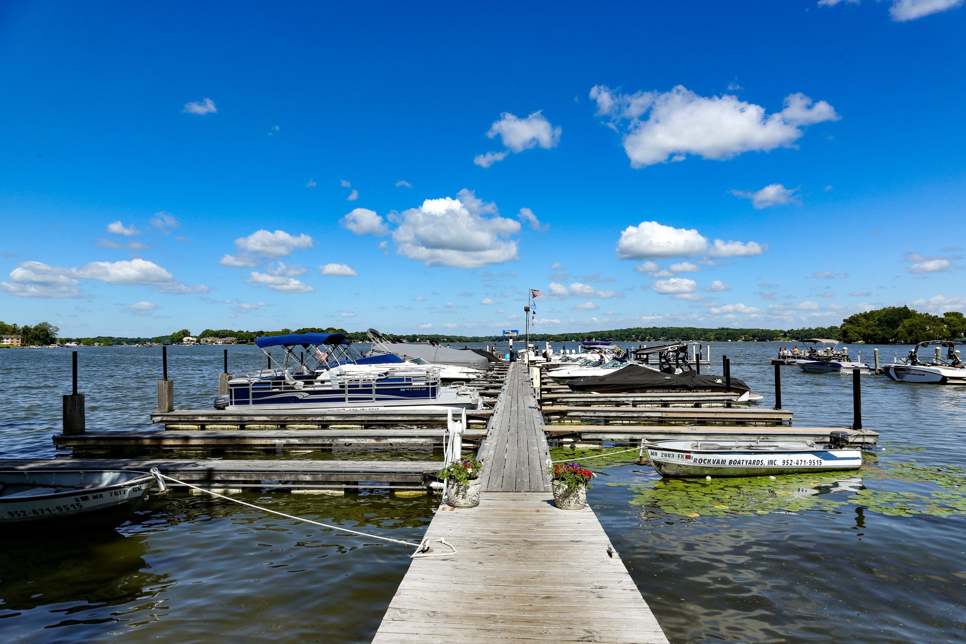 Lake Boat, Slip, Dry Stack with Rockvam Boat Yards, Inc.