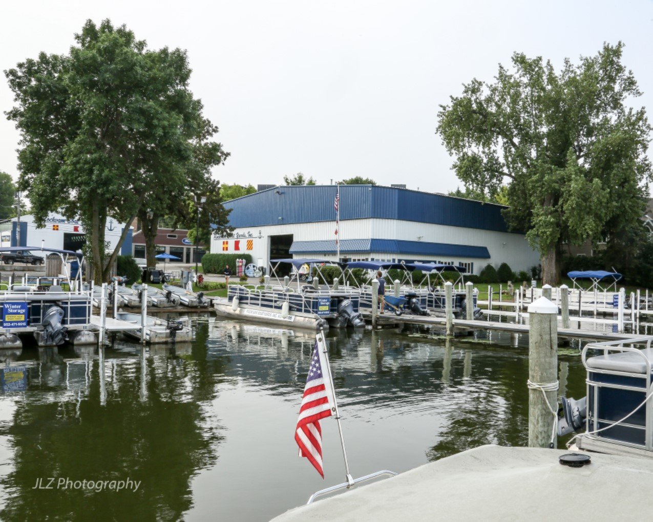 Lake Boat, Slip, Dry Stack with Rockvam Boat Yards, Inc.