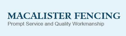 macalister fencing logo