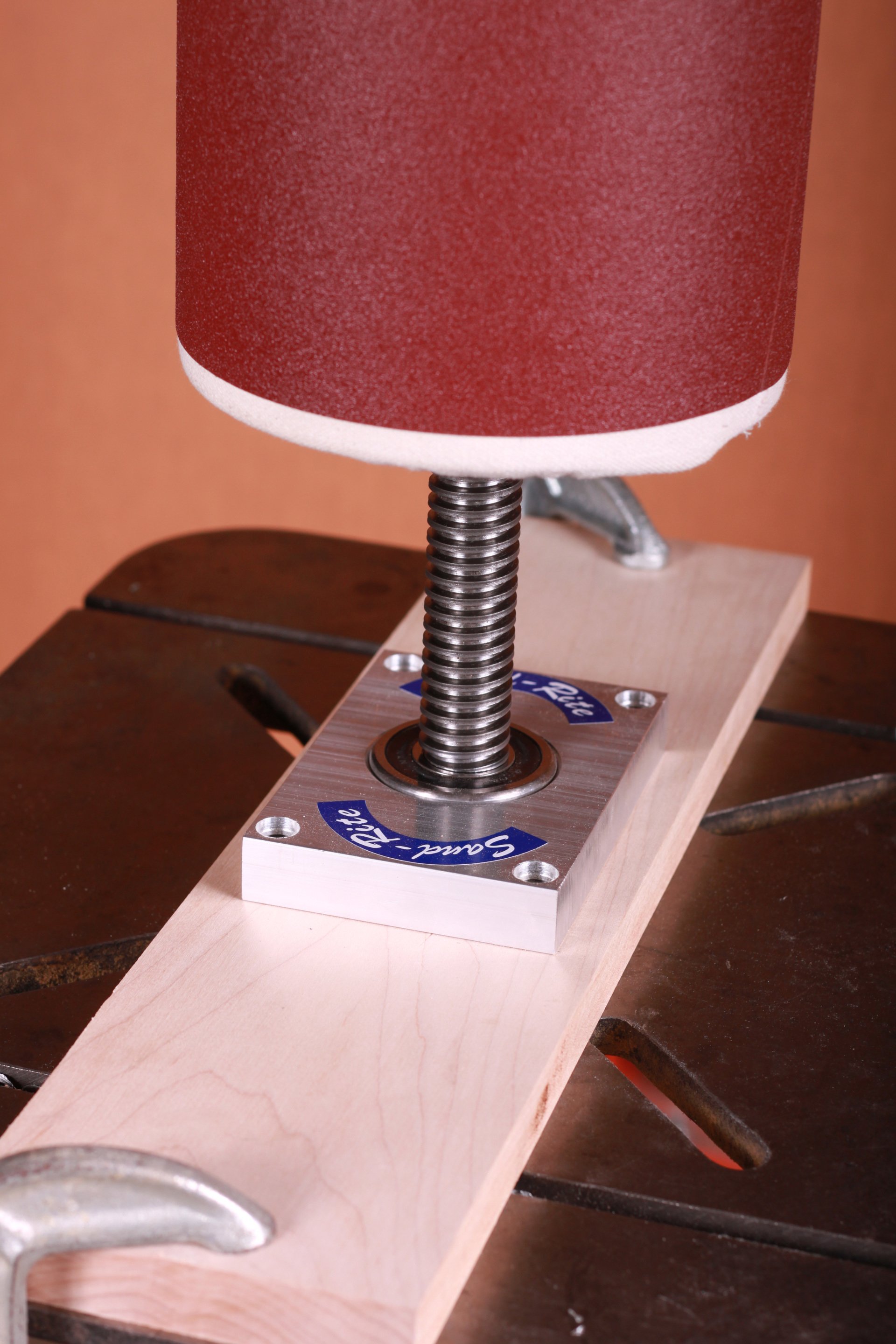 Flex Sand 1" Pneumatic Drum Sander with Drill Press Attachment