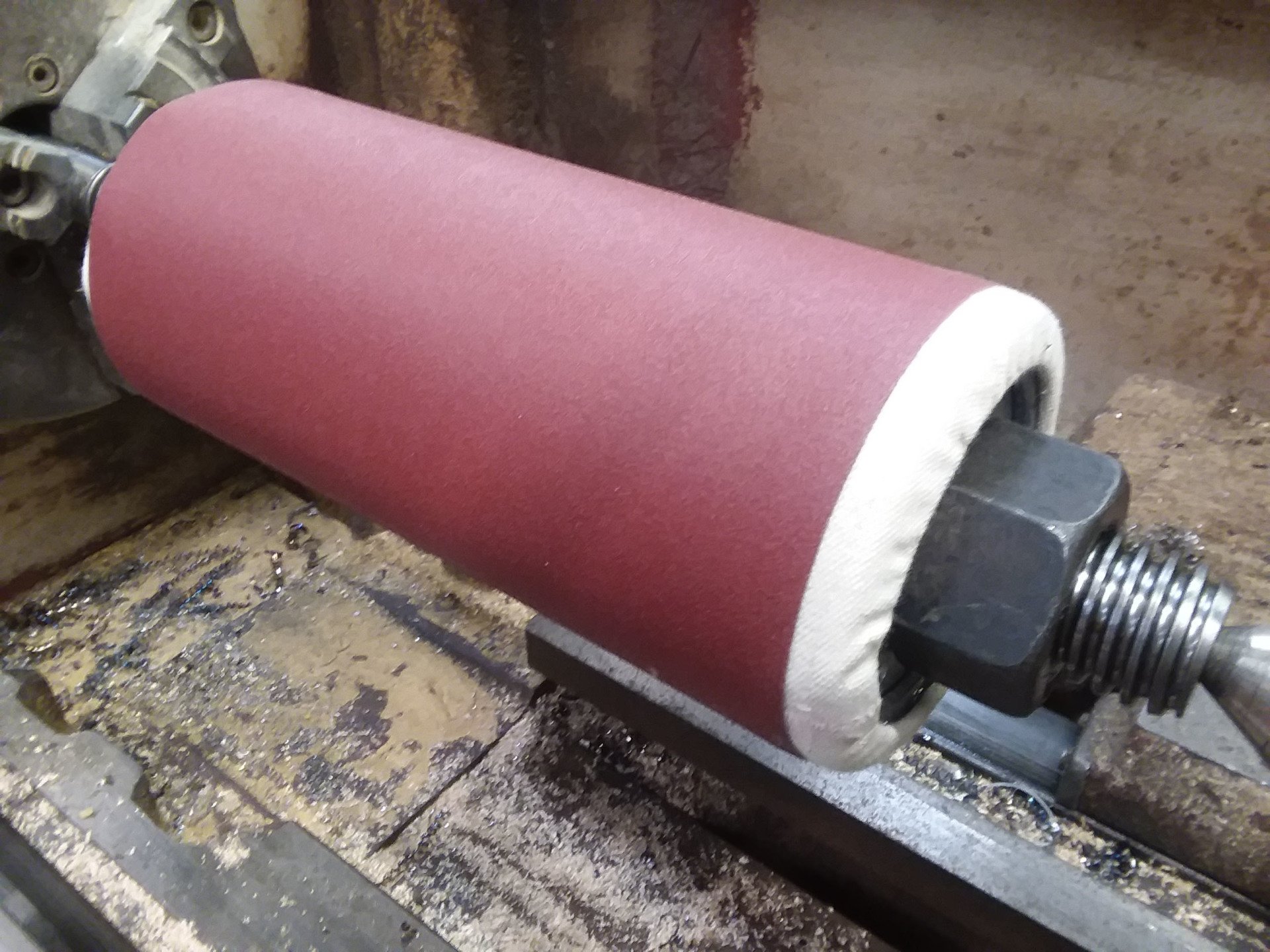 thumbnail image 2 of 2.5 X 9 Sanding Drum With 3/4 Bore – Made In USA 2 of 6