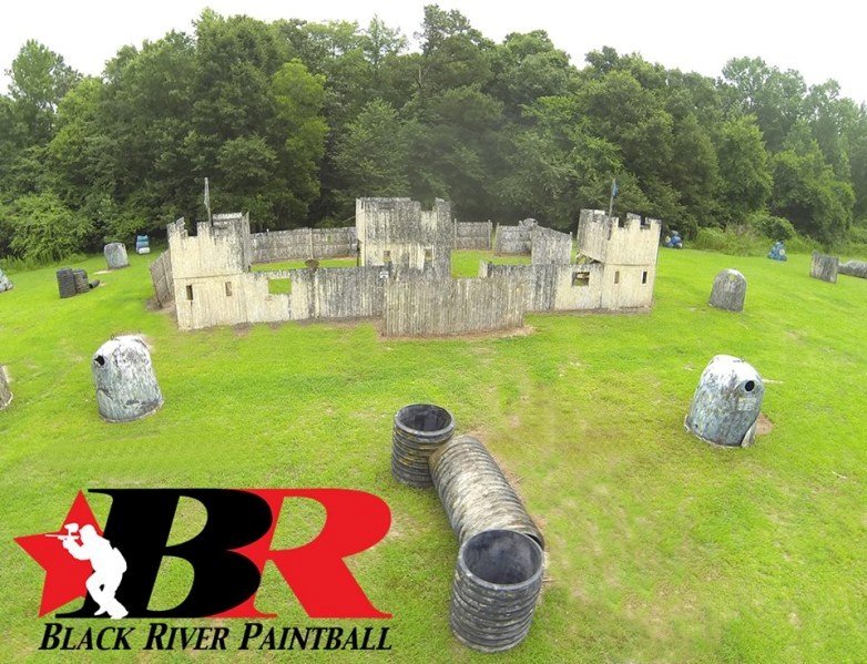 The Fort Black River Paintball Park Let's Play Paintball
