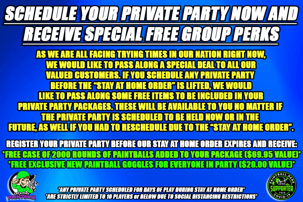 Book A Party Let's Play Paintball