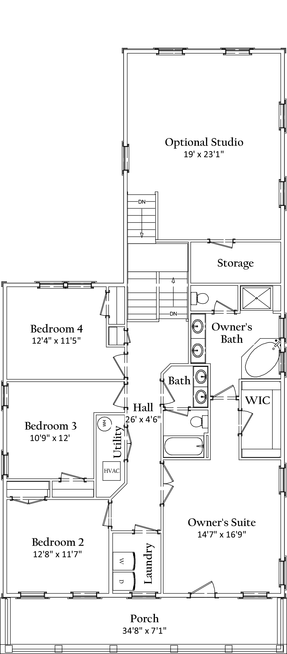 Belle Haven Classic Home Plan by Covell Communities in Models