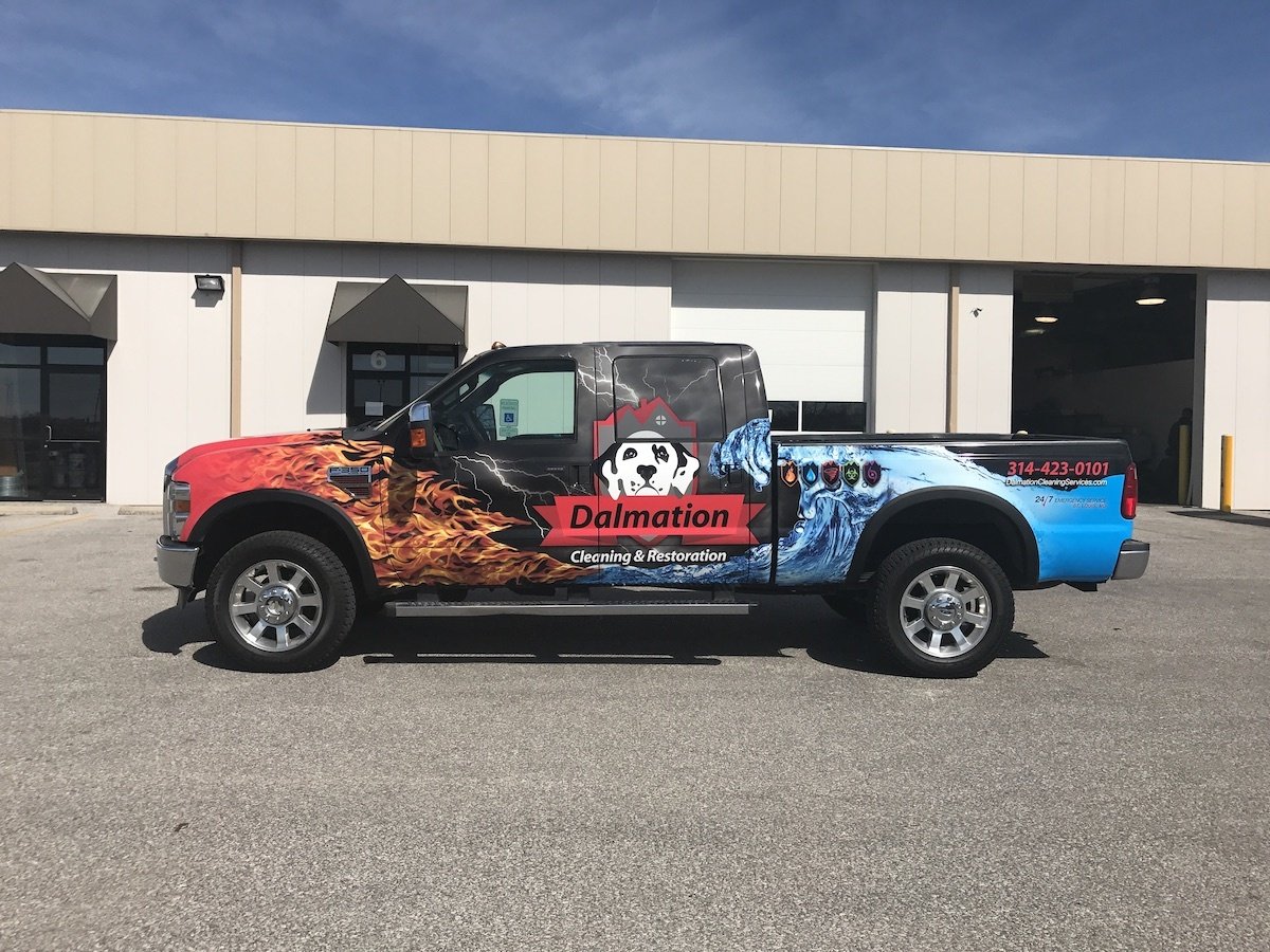 Carpet Cleaning Vehicle Wraps