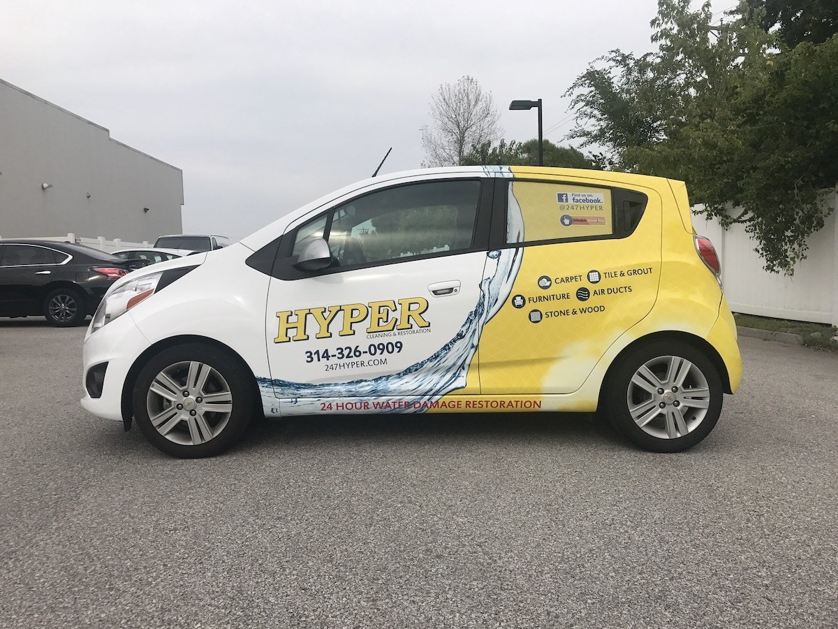 Carpet Cleaning Vehicle Wraps