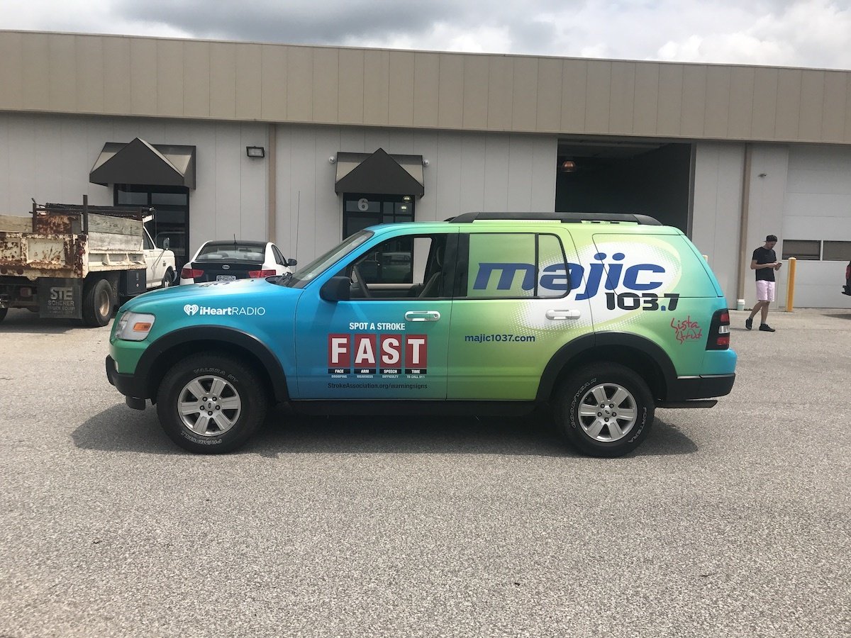 Radio Station Vehicle Wraps