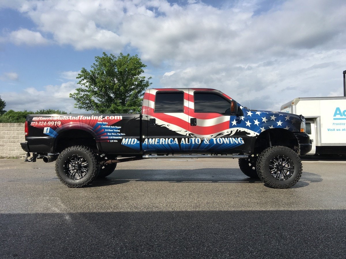Towing Truck Vehicle Wraps & Graphics