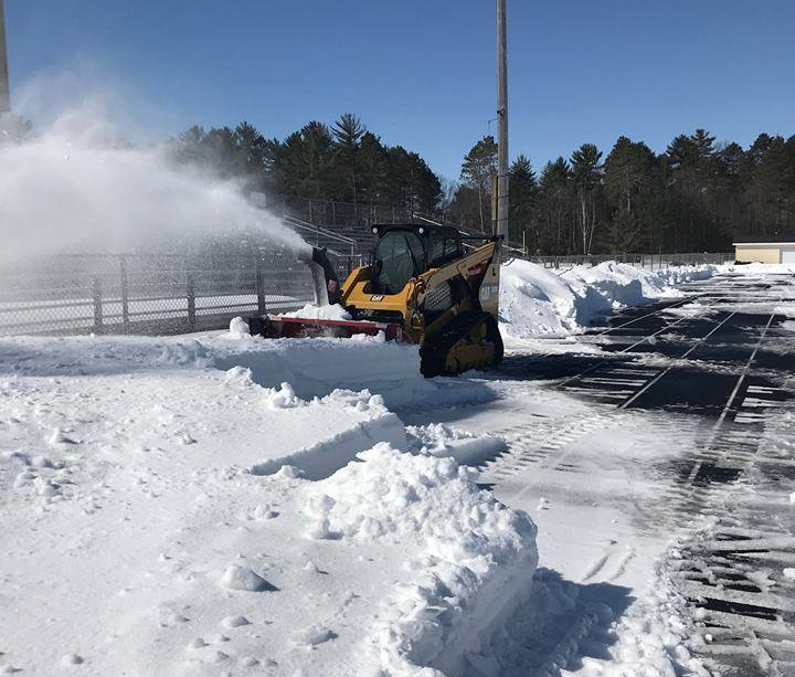 Snowplow Arbor Vitae, WI Howard Bros.