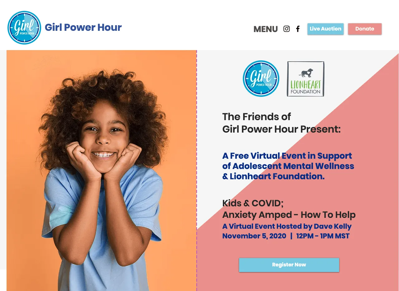 Girl Power Hour 2020 e=mc2 events