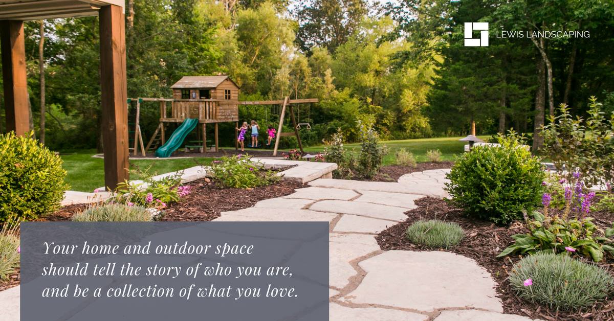 Custom Landscaping Lewis Landscaping Jefferson City, MO