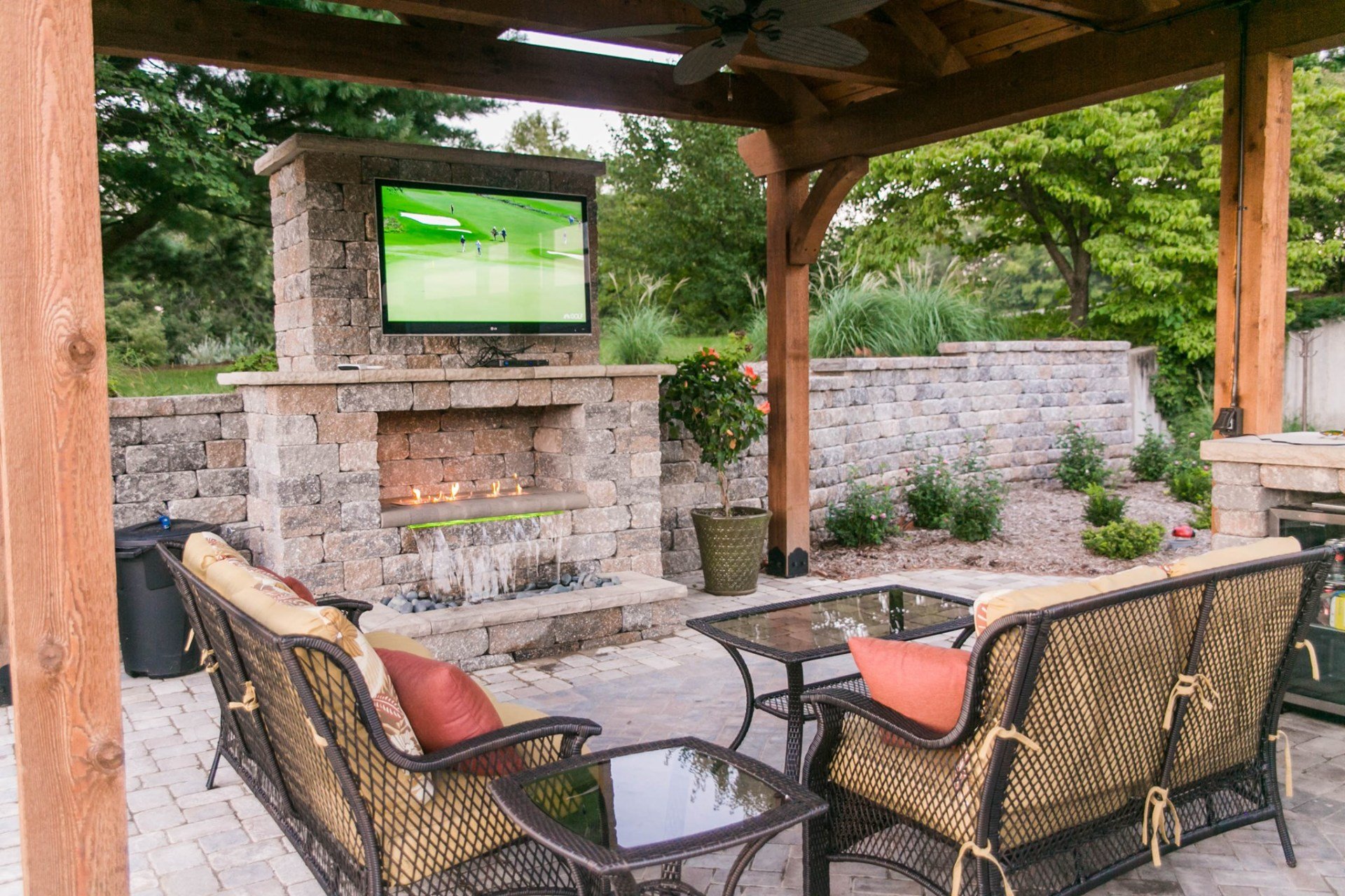 Exterior Spaces Lewis Landscaping Jefferson City, MO