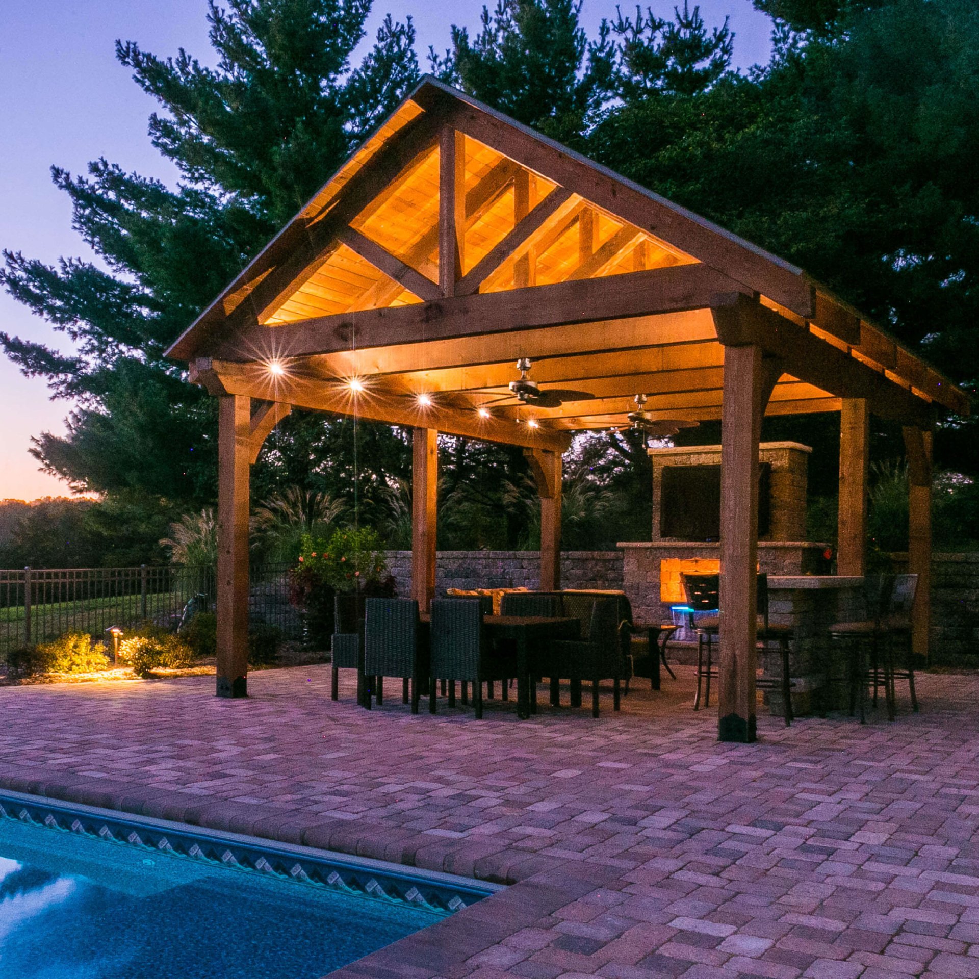 Outdoor Lighting Lewis Landscaping Jefferson City, MO