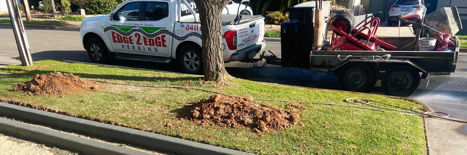 Garden Edging Adelaide Concrete Garden Edging Adelaide Edge to Edge