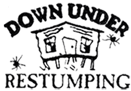 down under restumping logo