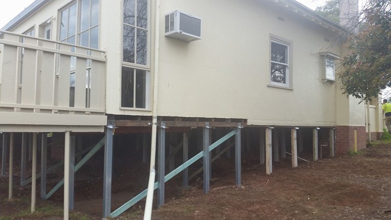 home getting new stumps