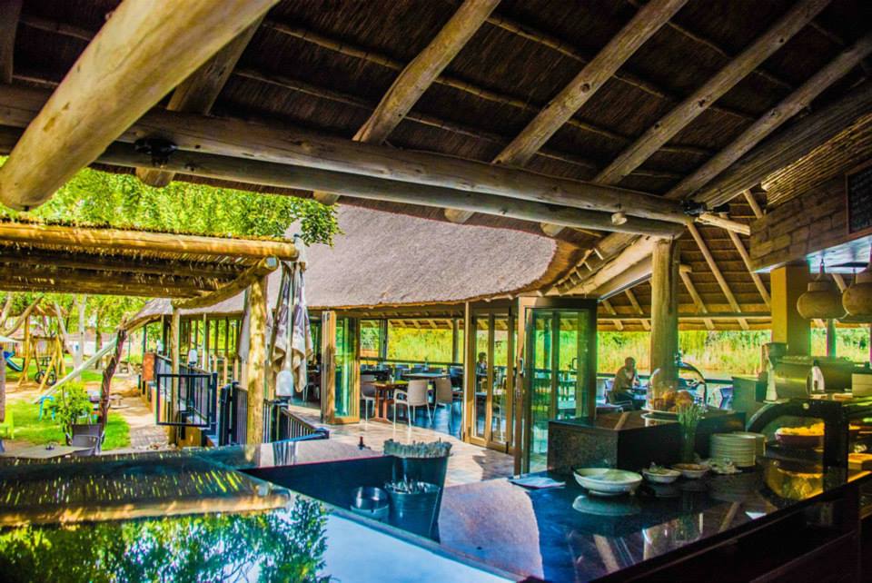 Blue Crane Restaurant and Bar Pretoria Waterfront Deck