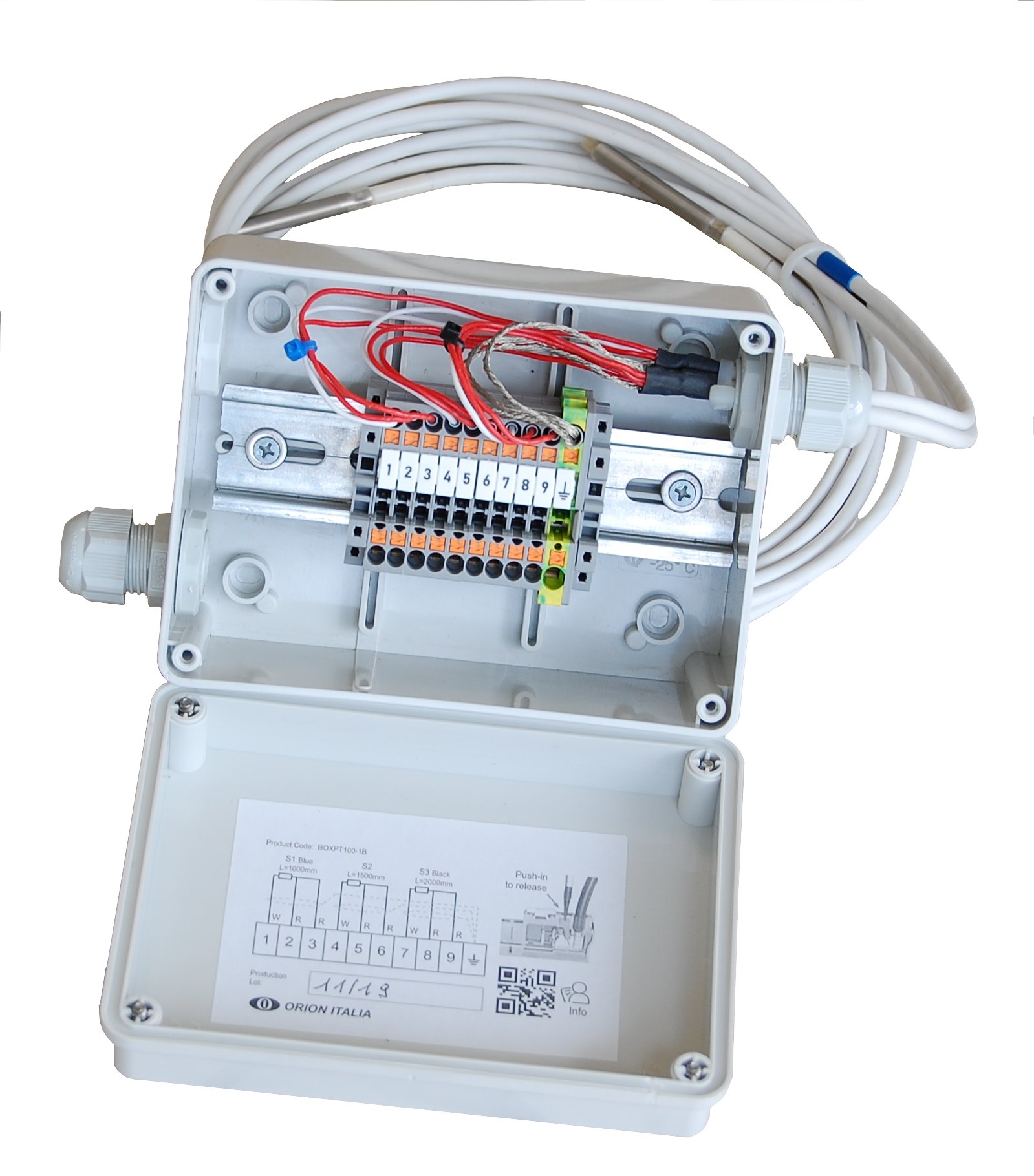 TR42 Temperature Control Relay with RS485 Modbus 420mA Orion Italia