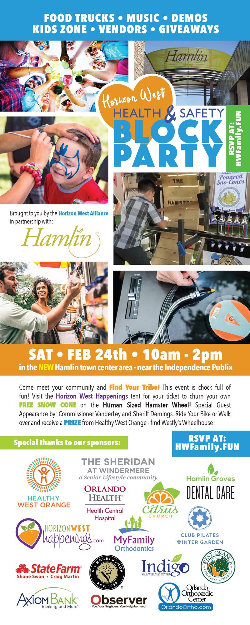 horizon west health safety fair safety fair flyer
