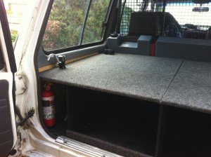 storage solution in a car