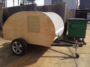fabrication of a caravan body