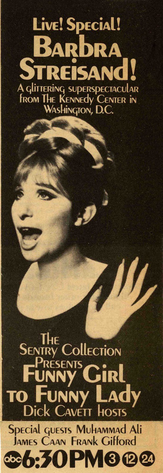 Barbra Archives TV Special Funny Girl To Funny Lady 1975