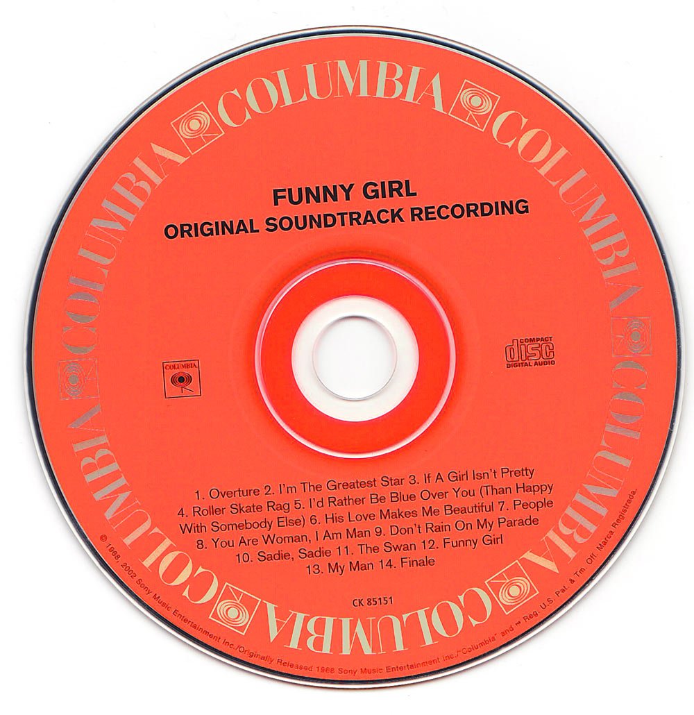 Streisand Albums Funny Girl Original Soundtrack Recording 1967