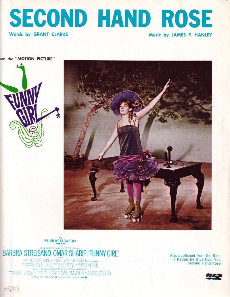 Funny Girl 1968 Posters, Roadshow, Premieres, Soundtrack, TieIns