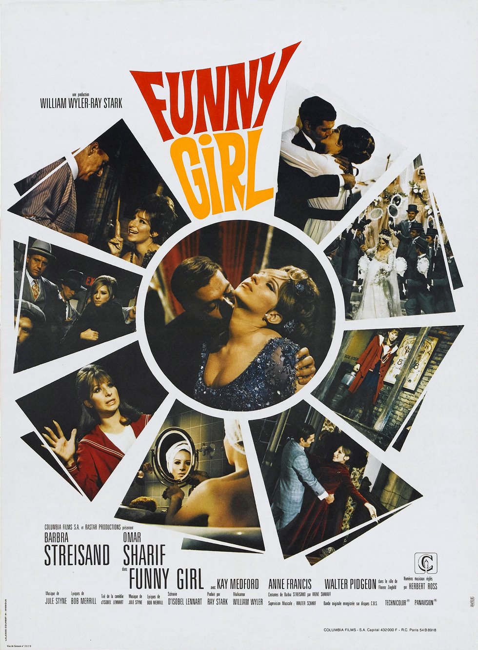 Funny Girl 1968 Posters, Roadshow, Premieres, Soundtrack, TieIns