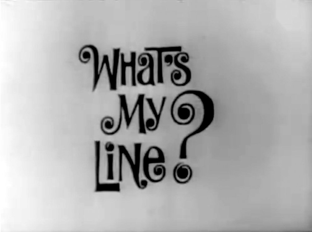Streisand on what s my line 1965