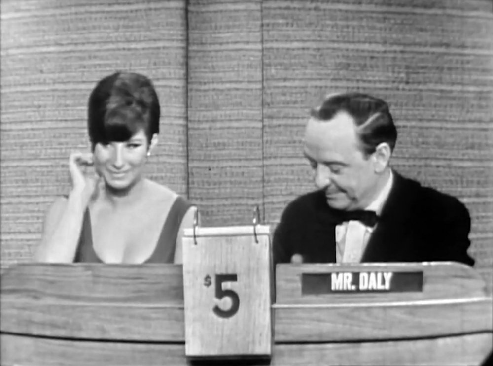 Streisand on what s my line 1965