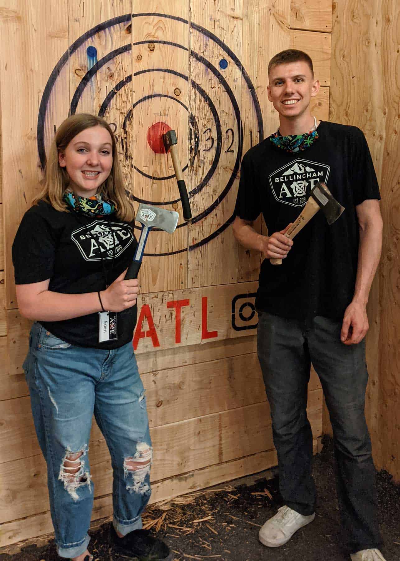 Axe Throwing Bellingham Axe