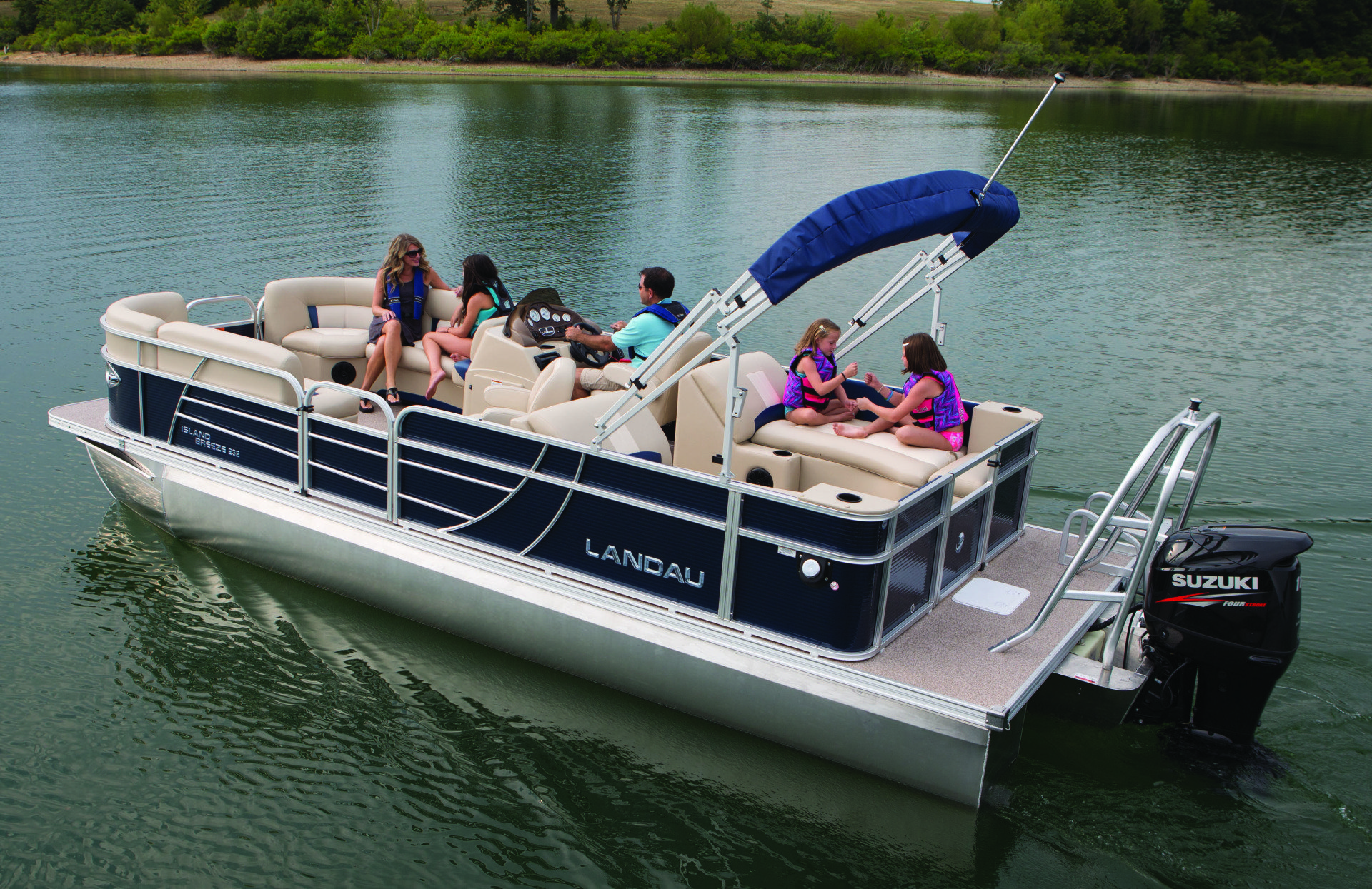 Pontoon Tritoon Rentals Lake of the Ozarks Dirty Duck Boat Rentals