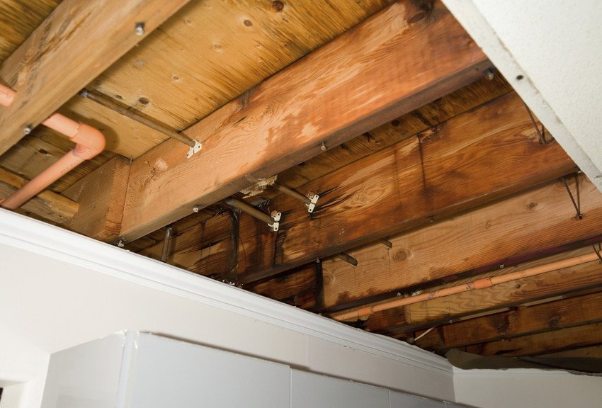 Common causes of roof leaks