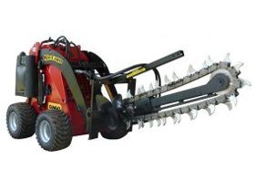 budget dingo rental trenching machine