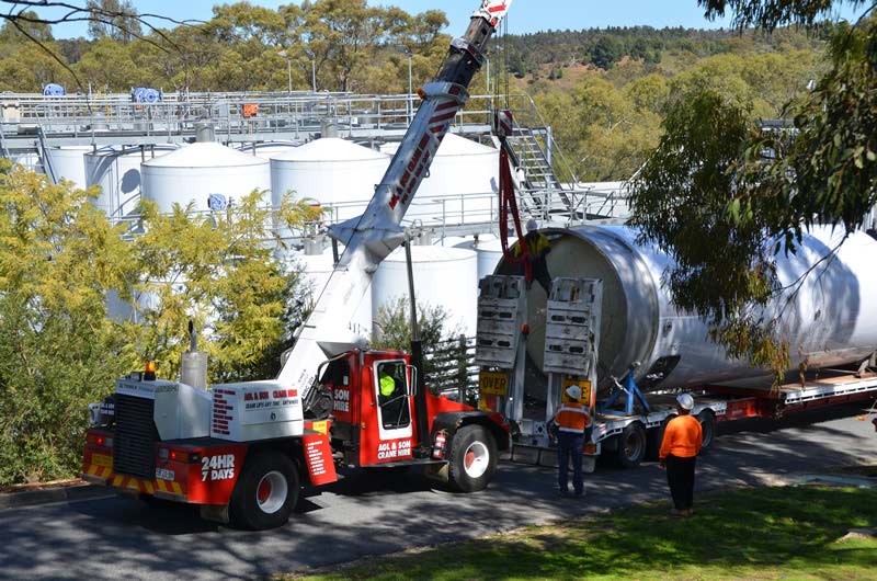 transportation of materials